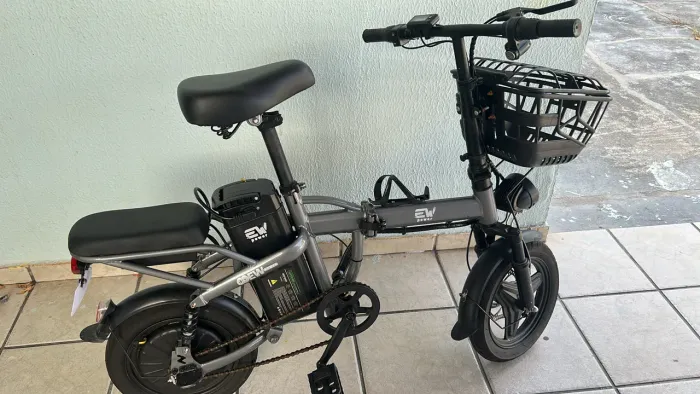 Bike Elétrica Dobrável 1000W