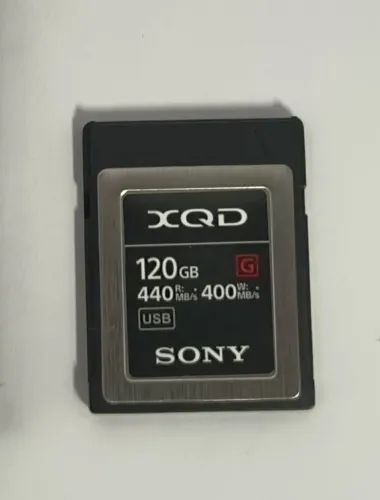 Cartão Sony XQD 128GB