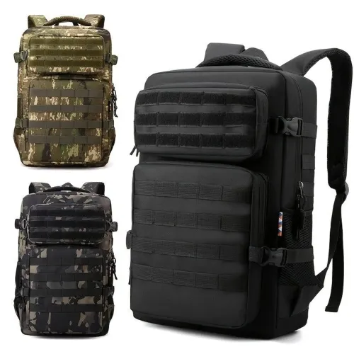Mochila Reforçada 40 - Ideal para Camping, Trilhas e Viagens