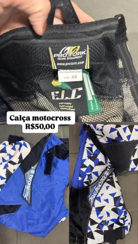 Calça motocross