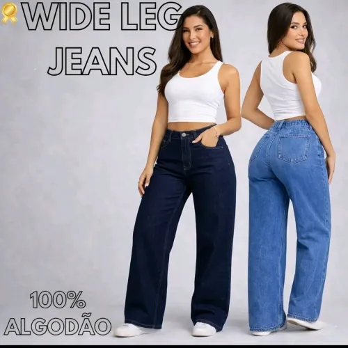 Duas Calças Wide Legs