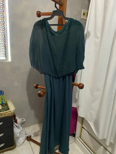 Vestido de festa verde