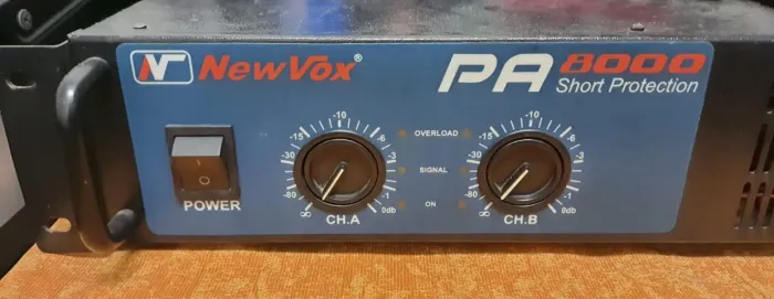 Amplificador New Vox PA 8000