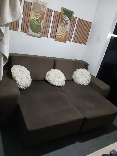 Sofá cama 4 lugares