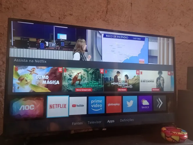 TV AOC SMART 43 POLEGADAS NOVA.