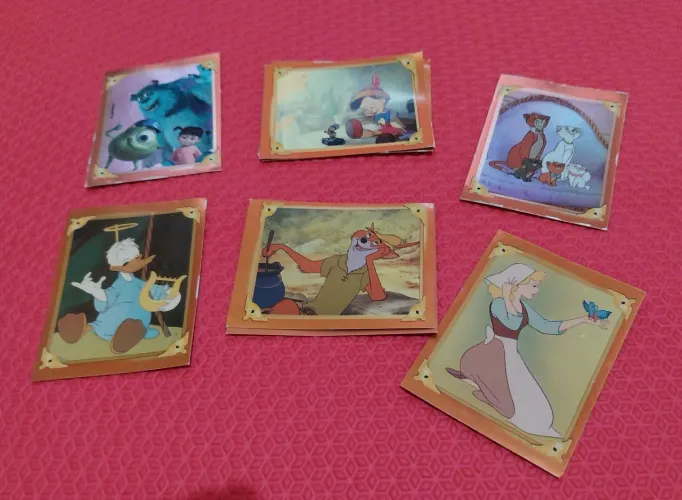 Figurinhas O Mundo Mágico Disney Editora Abril