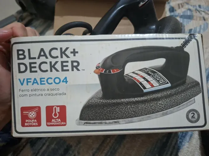 Ferro de passar roupa Black Decker