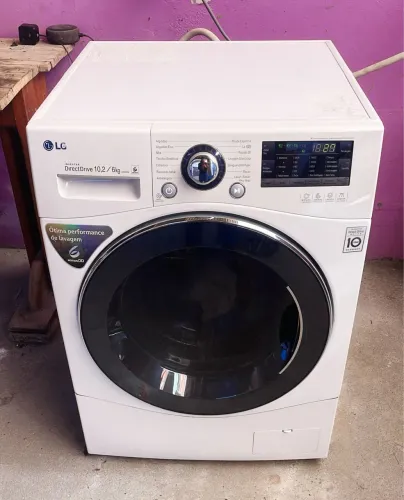 Máquina de LAVA E SECA LG 10,2kg com GARANTIA