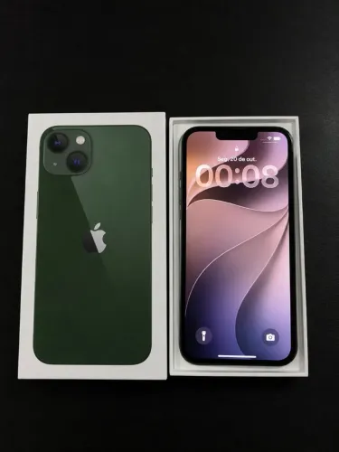 IPHONE 13 VERDE 128GB - COM CAIXA 