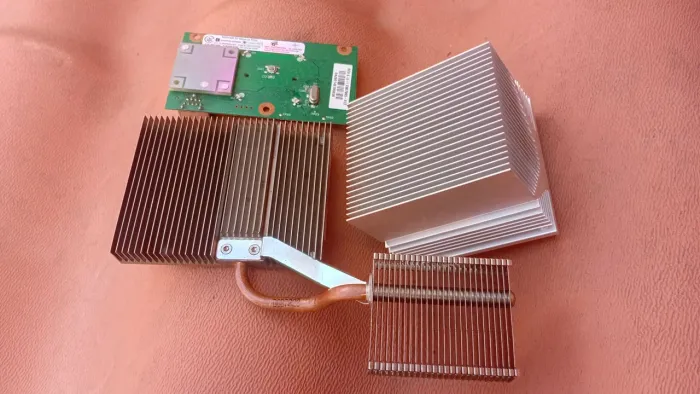 Placa Rf mais dissipadores e dois X clamp  para xbox 360 fat