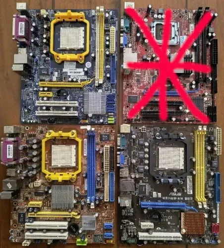 1 x Placa M61PMV Am2 + 1 x M2x68-Am Se2 + 1 x 761gxm2ma