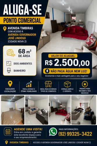 Alugo ponto comercial 