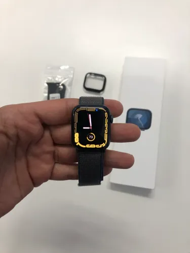 Apple Watch Series 9 GPS 41mm | Caixa + Carregador + 2 Pulseiras | Impecável