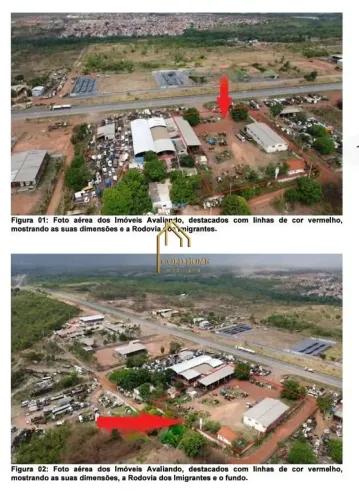 Terreno à Venda  Rodovia dos Imigrantes, Jardim Paula III - Várzea Grande
