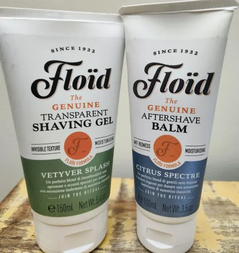 Kit Shaving gel e Balm Floid