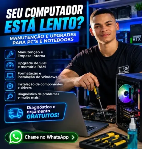 Assistência Técnica em PC e Notebook / Atendimento Residencial e Empresas