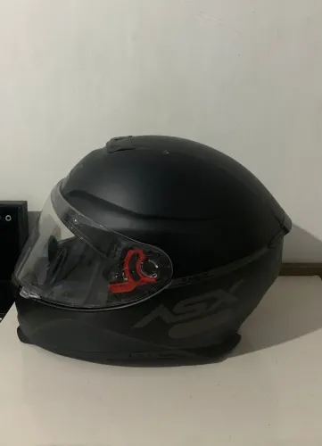 Capacete asx preto 