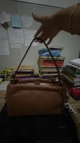 Bolsa GUESS original Caramelo- nova com etiqueta