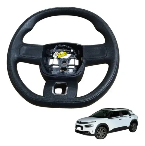 Volante Direção Citroen C4 Cactus 2015 A 2022 Preto