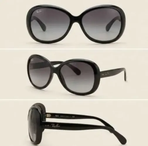 RayBan Jackie Ohh RB4127 601/8G Original Vintage Clássico + Estojo em Couro + Documentação