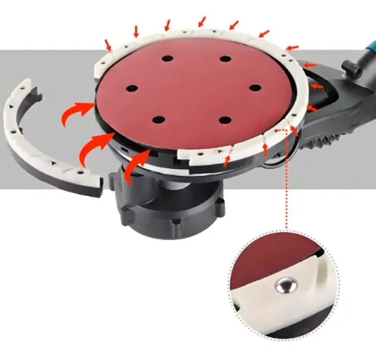 Lixadeira de teto e Parede girafa 800W WS4463K Wesco