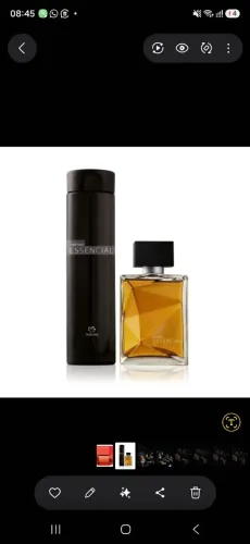 Kit essencial masculino lacrado