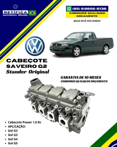 Promoção de Cabeçote Saveiro G2