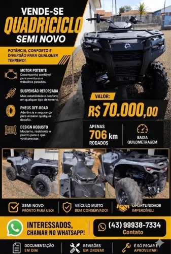 Vende-se quadriciclo