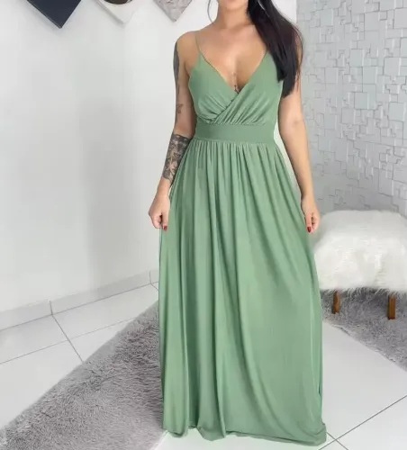 Vestido Verde Oliva