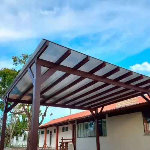Telhado de policarbonato novo kit de instalação completo