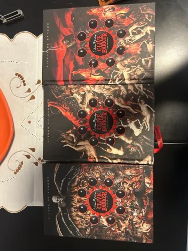 Editora dark side- clive barker- livros de sangue 1-3