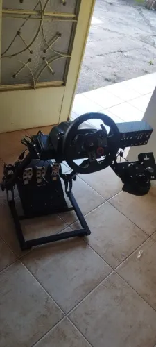 Logitech G29 + Câmbio + Cockpit PXN A10 + Button Box 16 Botões