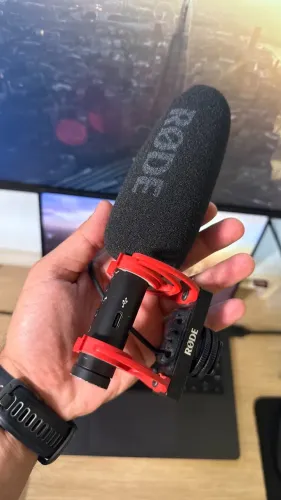 Microfone Rode VideoMic NTG Condensador Supercardioide