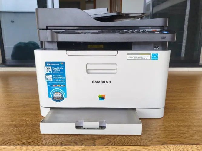 Impressora Laser Colorida Wi-Fi/NF Samsung Xpress SL-C480FW (Multifuncional 4 em 1)