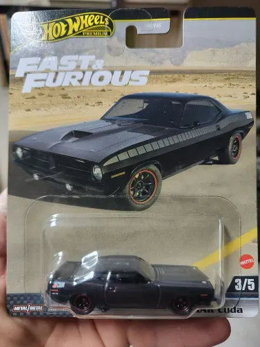 Hot Wheels 1970 Plymouth AAR Cuda Fast and Furious - Velozes e Furiosos 