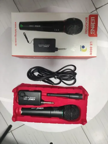 Microfone ? com e sem fio