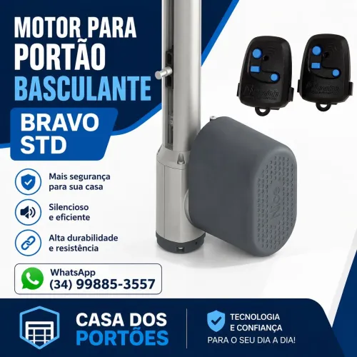 Motor para portão eletrônico Basculante