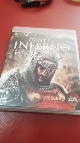 Jogo PS3 Original - Dantes's Inferno Divine Edition - Completo com Manual - Usado