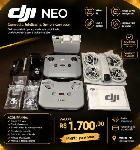 Drone DJI neo completo