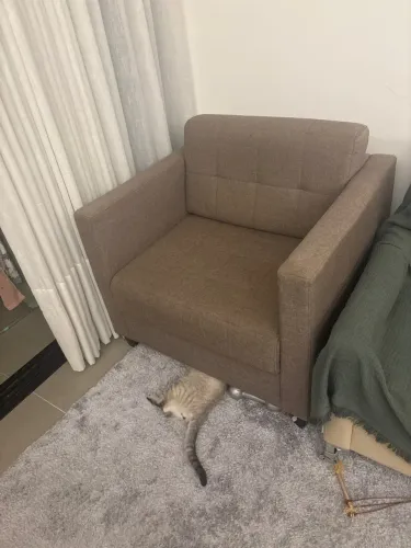 Sofa usado linho perfeito estado
