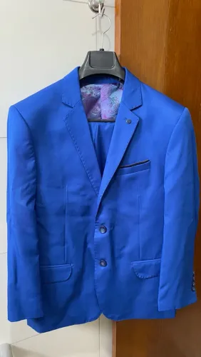 Terno azul novíssimo da marca mioche
