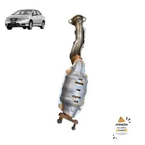 Catalisador Secundario Honda Fit City 2009 Á 2014