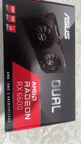 Rx 6600 8gb placa de vídeo amd