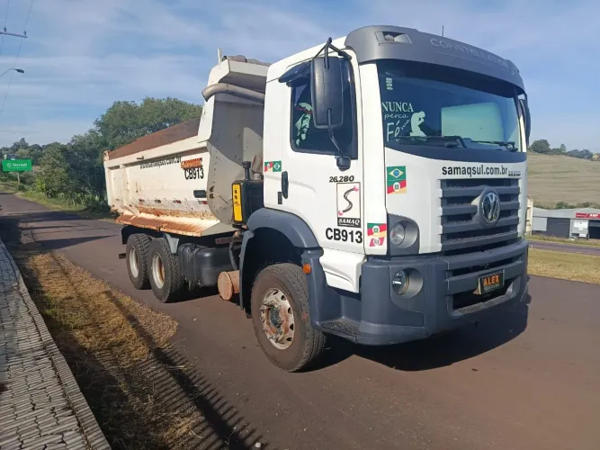 Caminhão caçamba Volkswagen 26280 6x4 2022