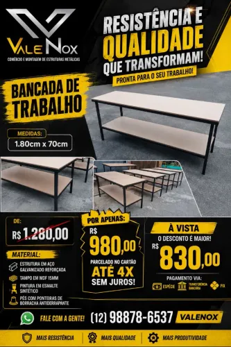 Bancada de oficina