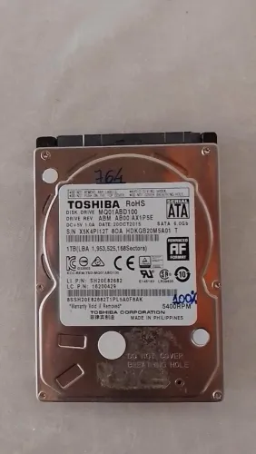 HD TOSHIBA 1TB BEM CONSERVADO