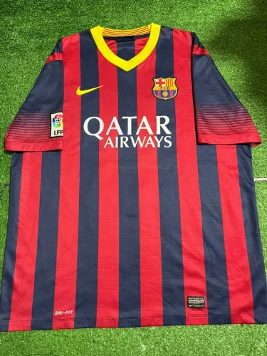 Camisa Barcelona Home 2013/2014 #10 Messi