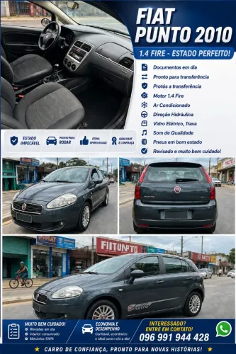 Fiat Punto ELX 1.4 Fire Flex 8V 5P 2010