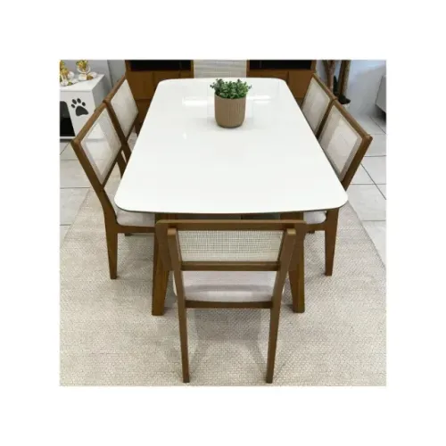 Mesa de jantar 6 cadeiras