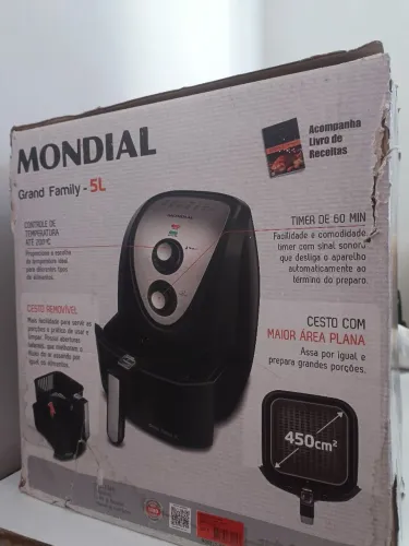 VENDO AIR FRYER NOVA NA CAIXA MONDIAL